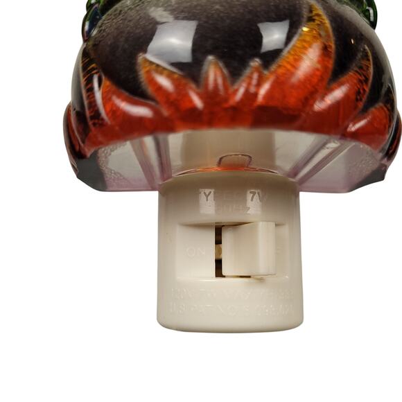 Vintage Halloween Night Light Set Witch Cauldron & Jack-O-Lantern Sparkle EUC - Picture 3 of 15